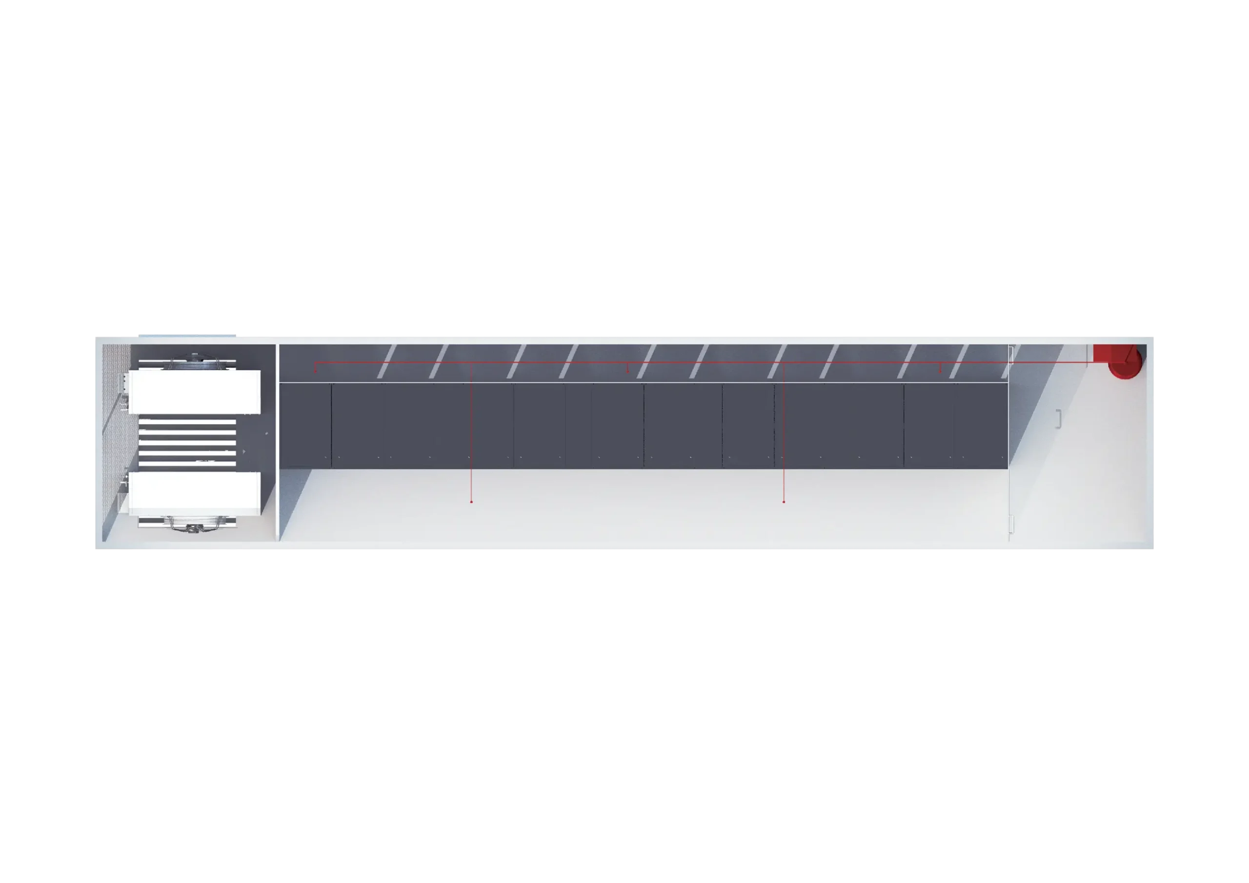 40ft container data center-top view-1